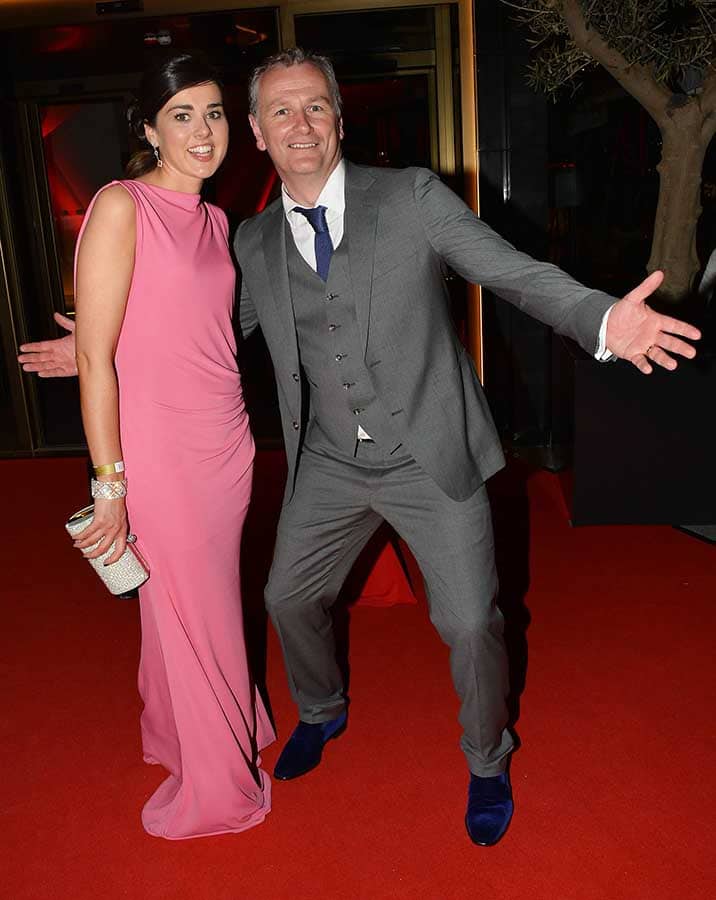 Dáithí Ó'Sé and Rita Talty Pic: G. McDonnell / Cathal Burke / VIPIRELAND.COM