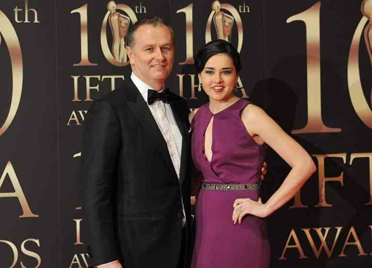 Dáithí Ó'Sé and Rita Talty Pic: Clodagh Kilcoyne/Getty Images