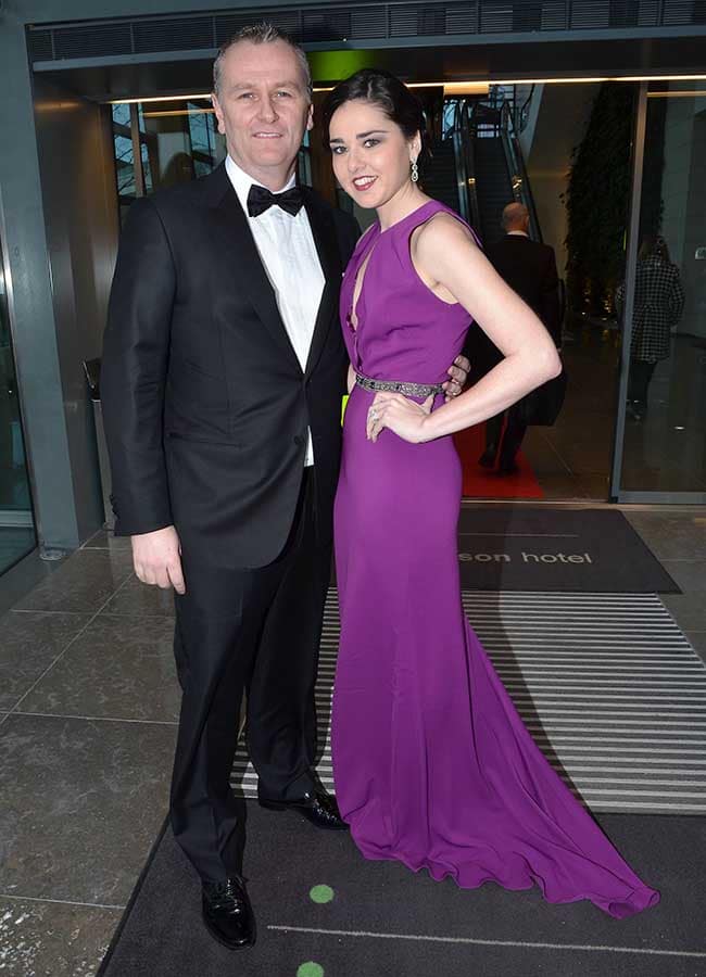 Dáithí Ó'Sé and Rita Talty Pic: VIPIRELAND.COM