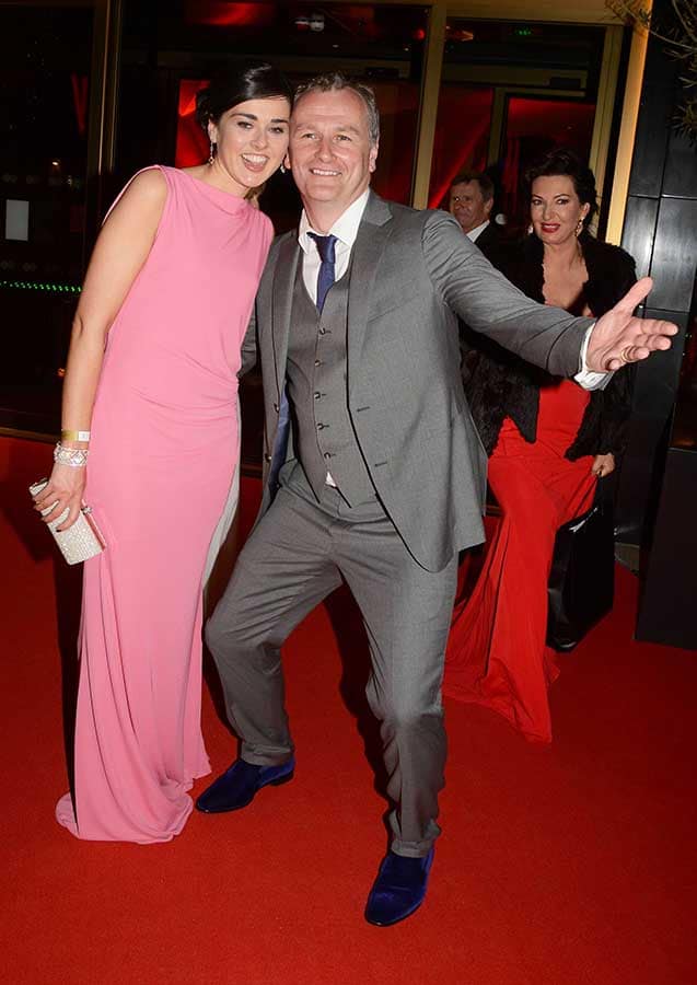 Dáithí Ó'Sé and Rita Talty Pic: G. McDonnell / Cathal Burke / VIPIRELAND.COM