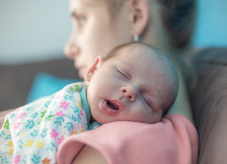 The signs that can show if a new mother is experiencing PND
