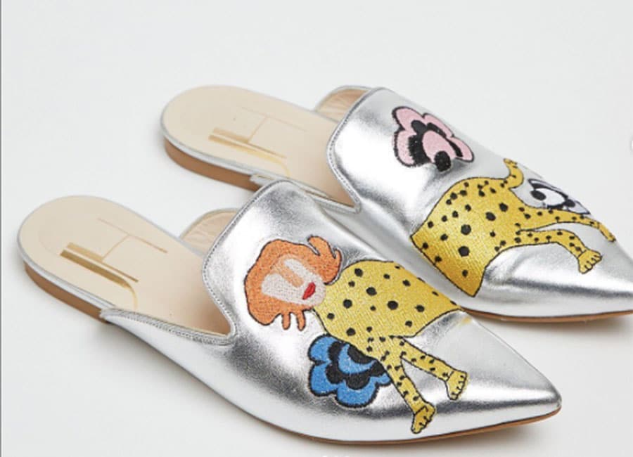 Not just for the office! Joanne Hynes' new designs show mules are cool