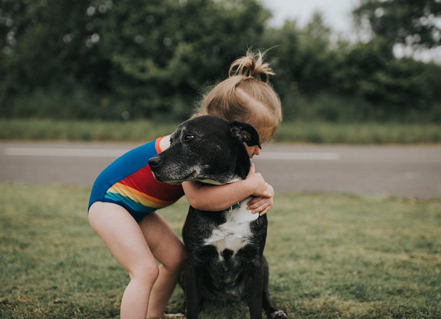 Children with family dog are kinder and less prone to tantrums say experts