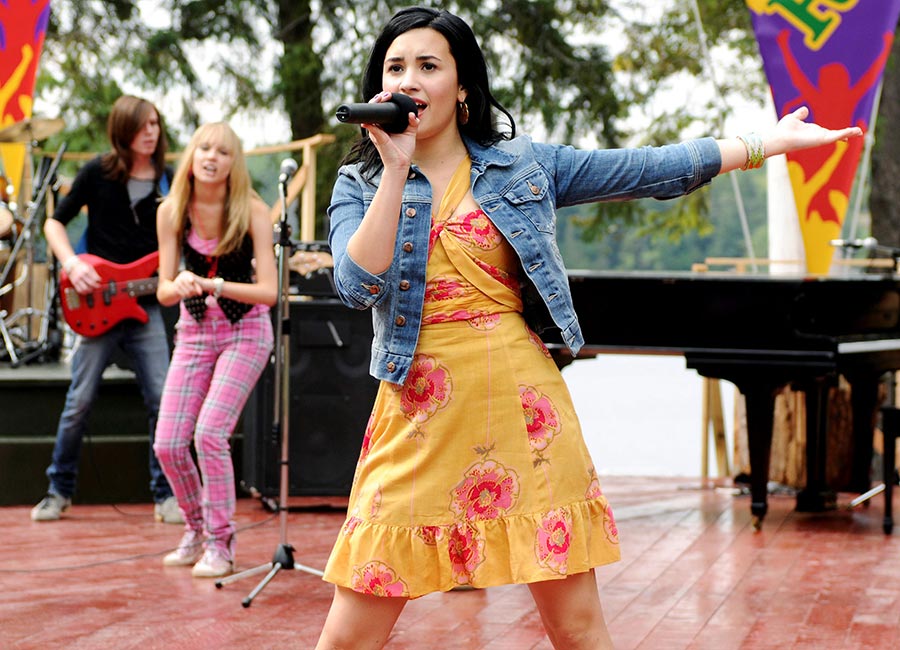 Demi Lovato cringes while re-watching her 'awkward' performance in Camp Rock