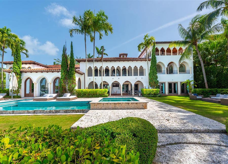 PICS: Cher's former Mediterranean-inspired Miami beach home is on sale