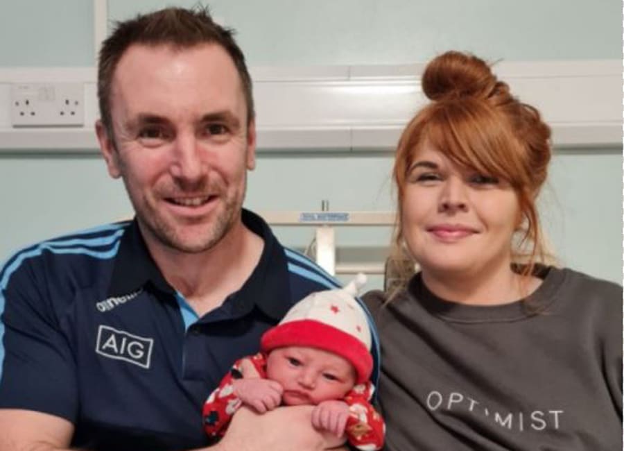 Parents celebrate joyous arrival of Christmas Day babies