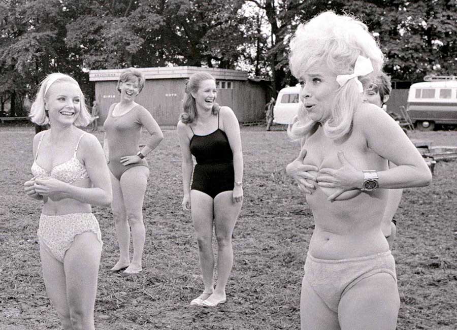 Racy funeral booklet photo pays tribute to Barbara Windsor's sense of fun