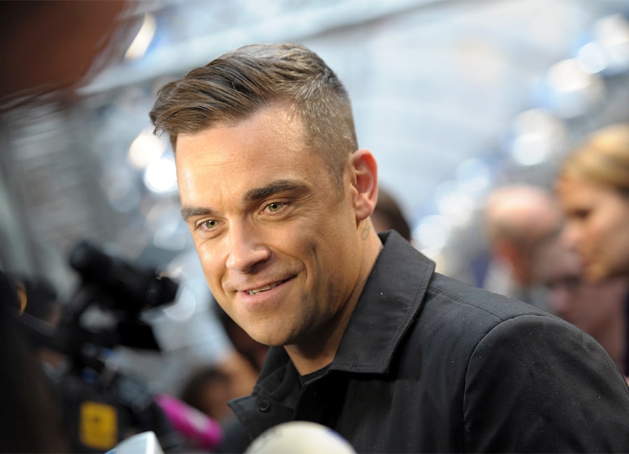 Singer Robbie Williams