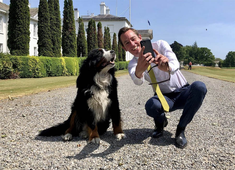 Ryan Tubridy shares new pics of presidential dogs ahead of interview with Michael D Higgins