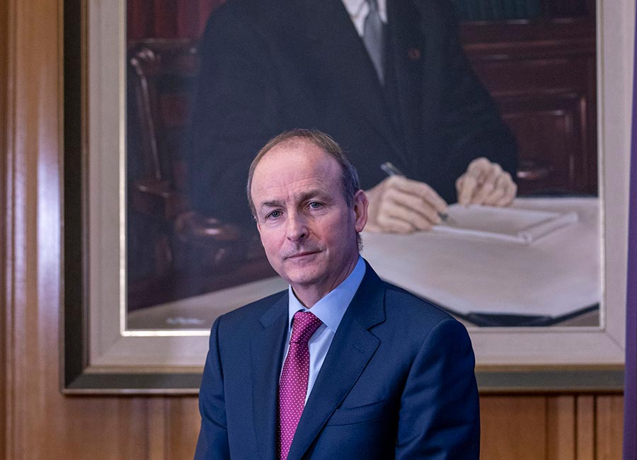 WATCH: Take an exclusive tour inside Taoiseach Micheál Martin's office