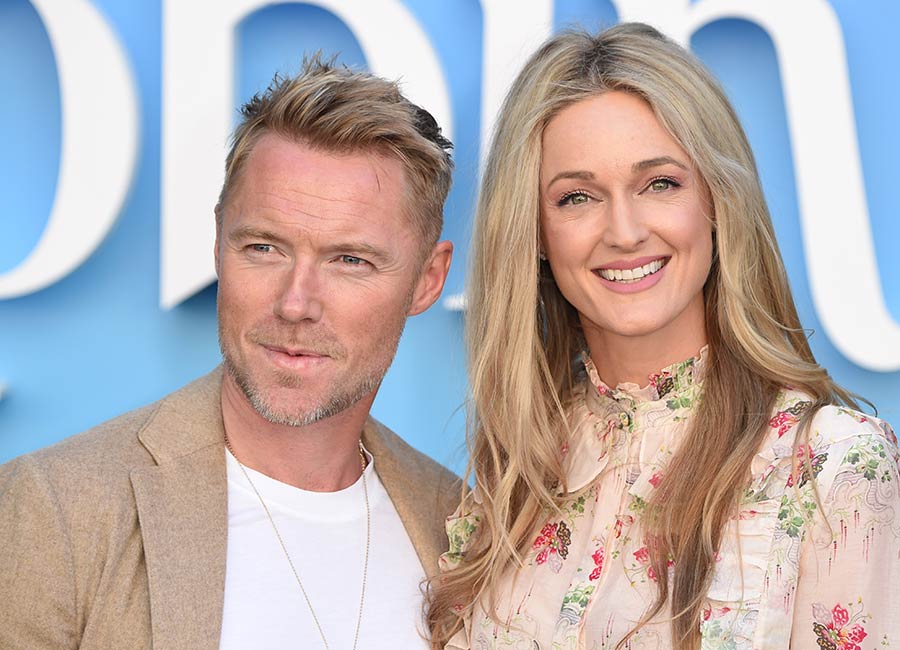 Ronan Keating passionately defends wife Storm after trolls get nasty over bikini snap