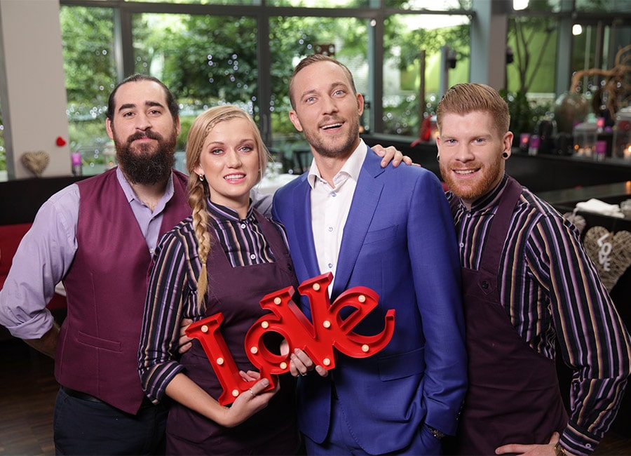 Mateo Saina on First Dates Ireland. Pic: RTÉ