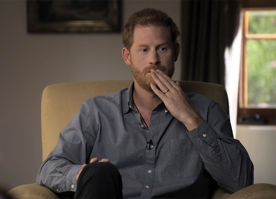 Harry says Diana was 'chased to her death while in a relationship with someone who wasn't white'