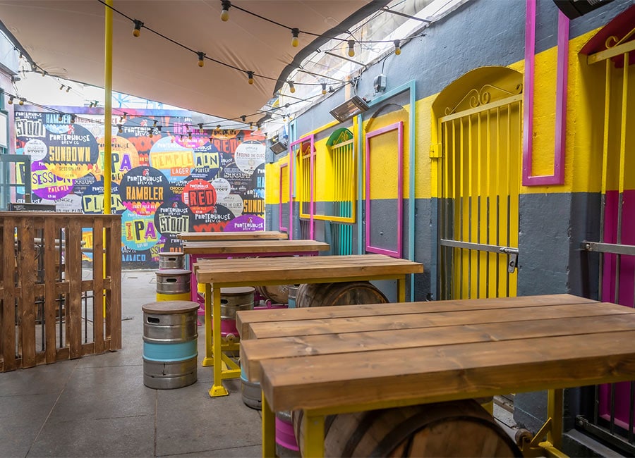 Grafton Street is getting it's first beer garden