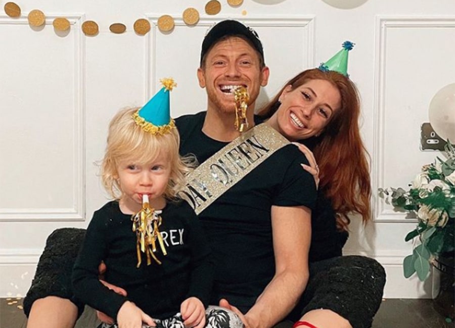 'We've had a nightmare' Stacey Solomon's son Rex rushed to hospital after fall