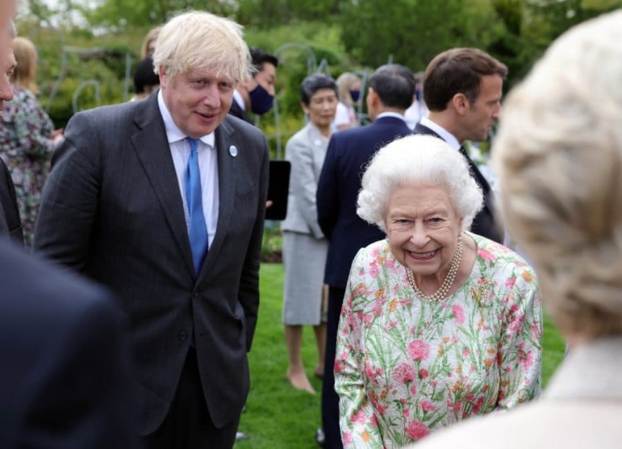 Queen Elizabeth breaks the tension at G7 summit leaving world leaders giggling