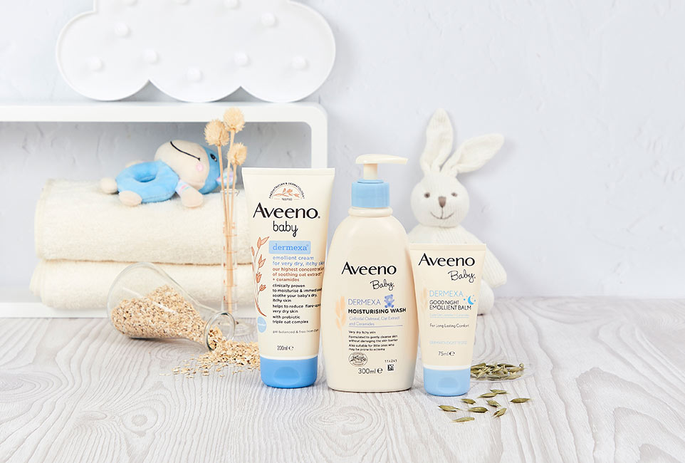  97% of testers would recommend AVEENO® Baby Dermexa to a friend