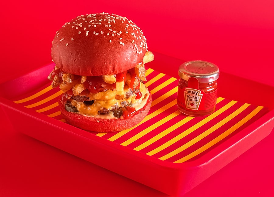 Calling all ketchup lovers! You NEED to taste this limited edition burger