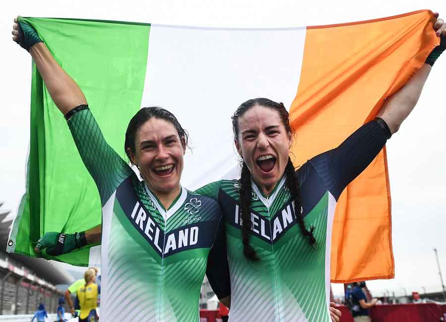 Pedal Power! Irish cyclists win gold together again at Tokyo Paralympics