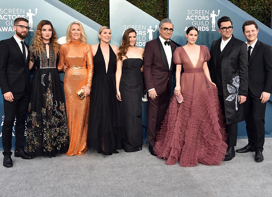 Schitt's Creek star Sarah Levy marries with fun family wedding