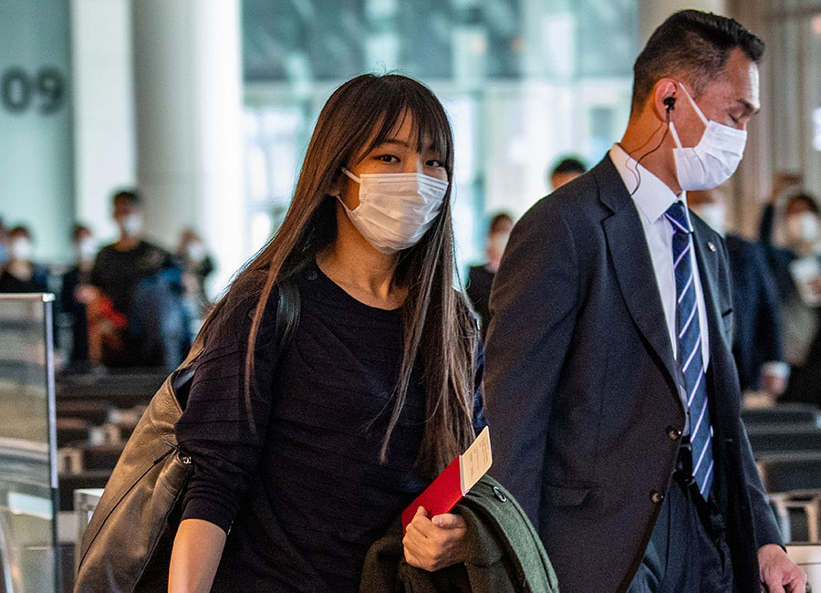 Former royal Princess Mako jets to New York to start new life with husband Komuri
