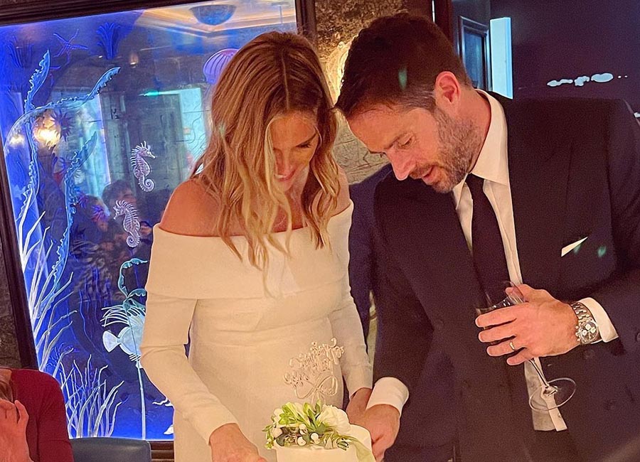 Jamie Redknapp's parents release intimate wedding pictures