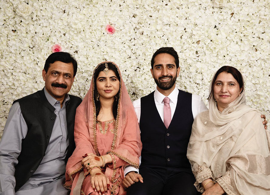 Activist Malala Yousafzai marries her 'partner for life in intimate ceremony