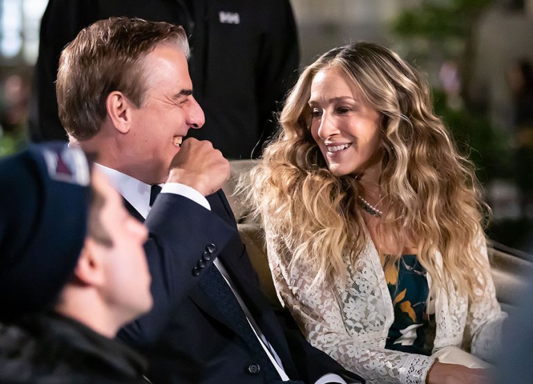 And Just Like That Chris Noth Sarah Jessica Parker SATC