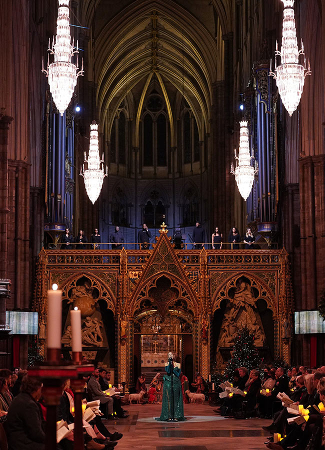 Leona Lewis Royal Carols Together at Christmas Kate Middleton