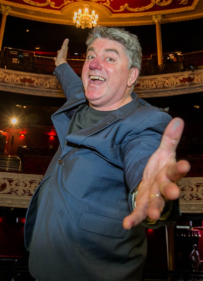 Pat Shortt on stage