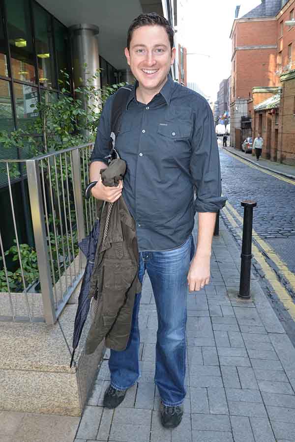 Ray Foley is seen on the street