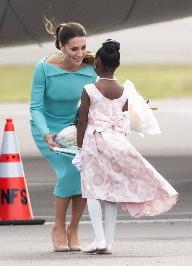 Catherine, Duchess of Cambridge Lynden Pindling International Airport Kate Middleton Prince William