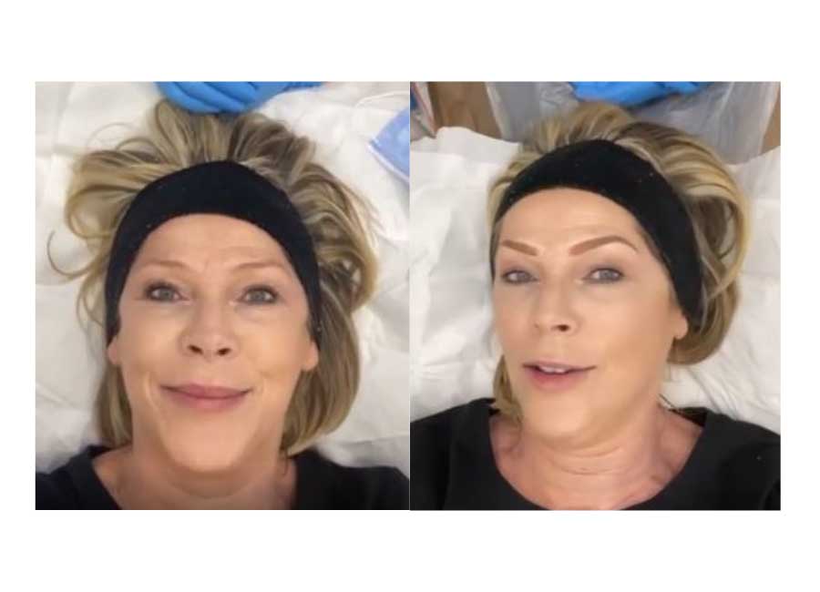 Ruth's new brows Instagram/Ruth Langsford