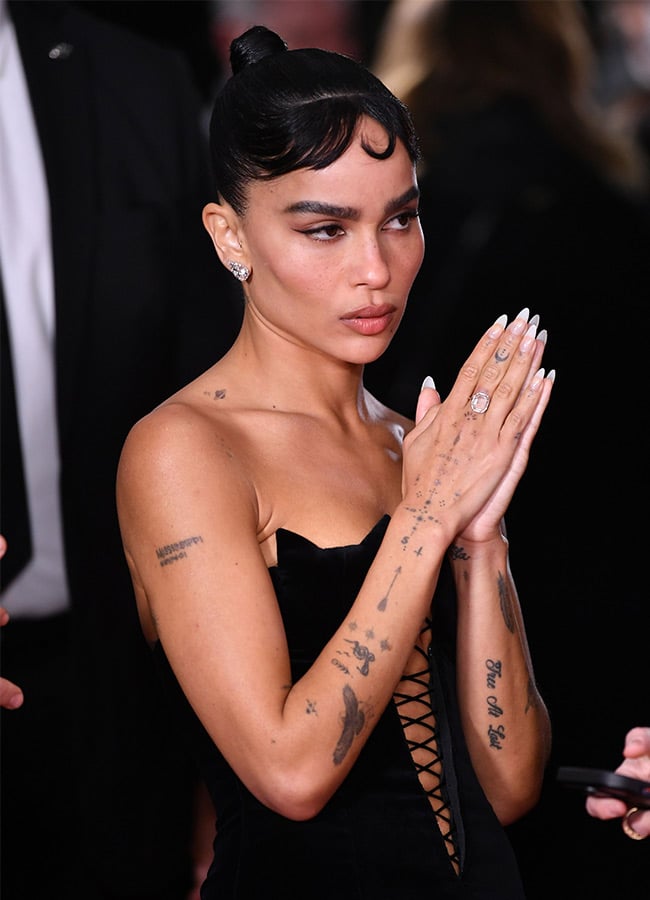 The Batman film premiere New York Zoe Kravitz Robert Pattinson