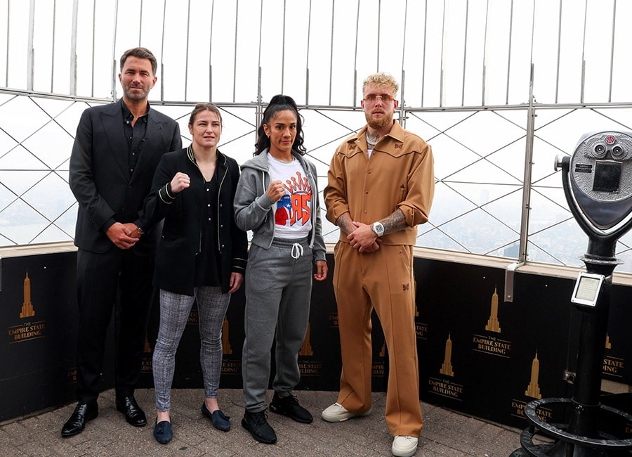 Katie Taylor Jake Paul Amanda Serrano boxing WBA boxers