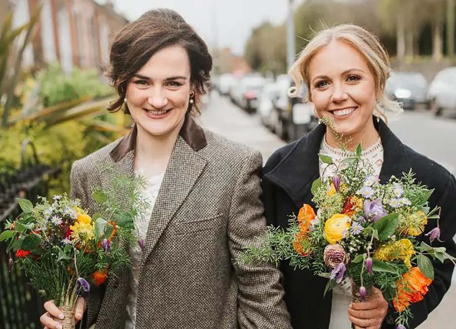 Kellie Harrington and wife Mandy are a picture of happiness in new wedding snap