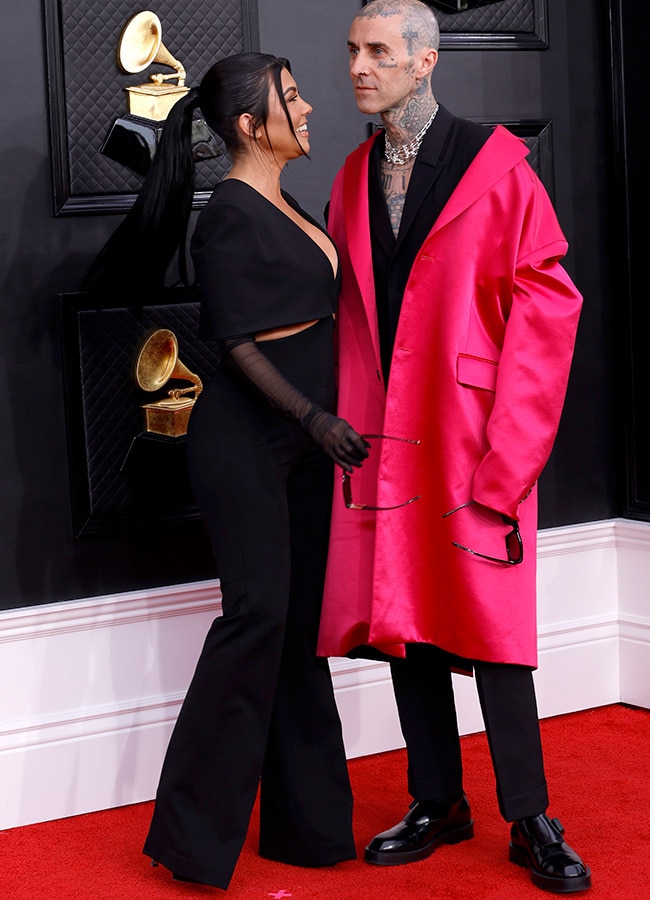 Kourtney Kardashian and Travis Barker