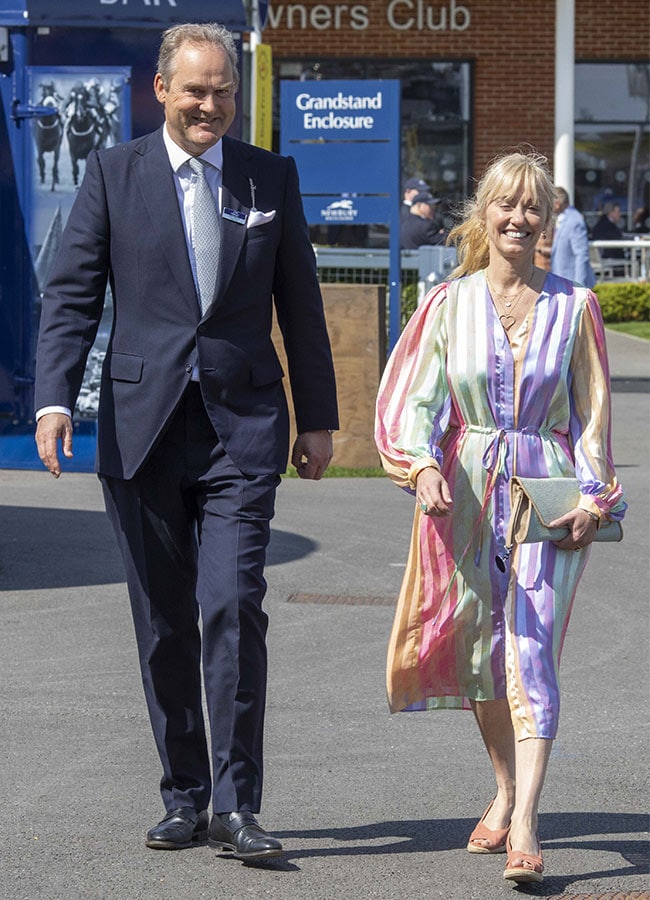 Celebrity chef Clodagh McKenna Newbury Racecourse