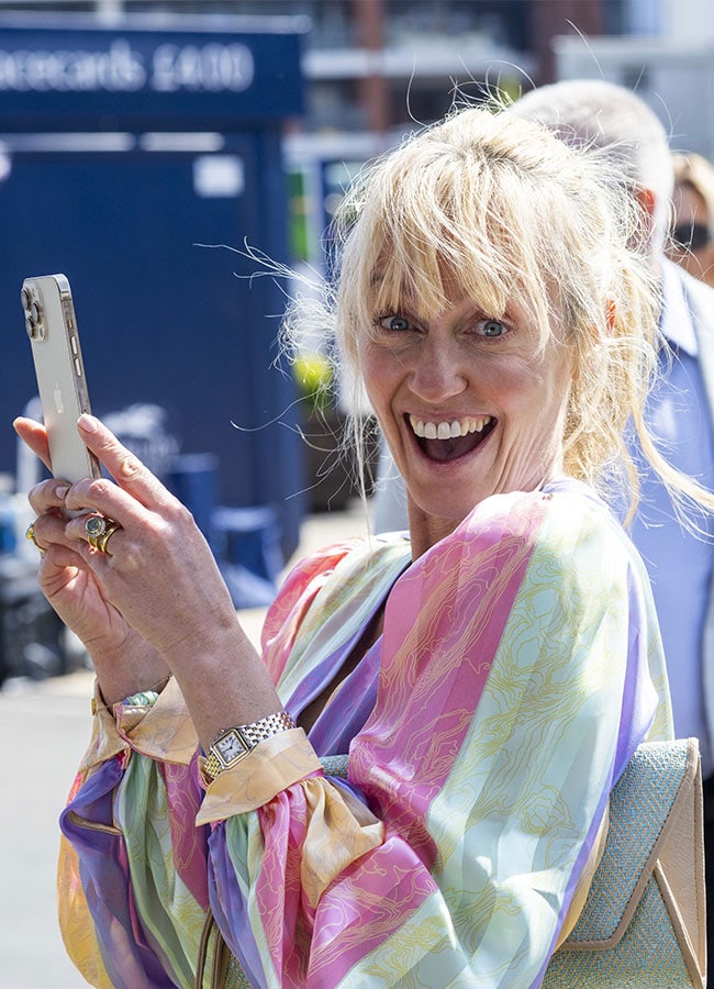 Celebrity chef Clodagh McKenna Newbury Racecourse