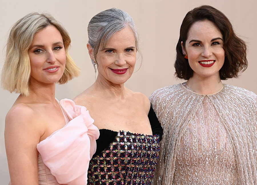 Michelle Dockery brings the new age glamour to the Downton Abbey red carpet