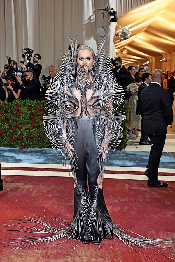 Fredrik Robertsson on the Met Gala 2022 red carpet