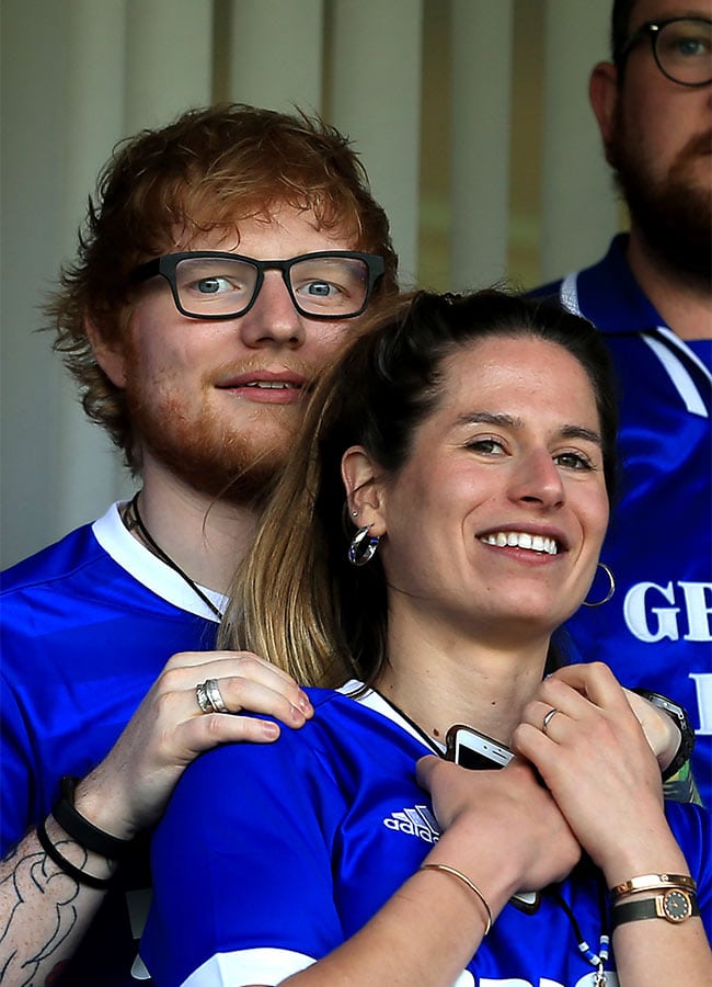 Ed Sheeran Cherry Seaborn welcome baby girl daughter