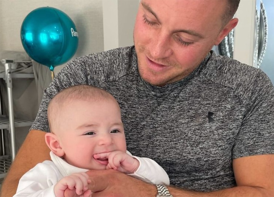 'HBD Uncle Nathan!' Lisa McHugh posts adorable snaps of ex with her baby son
