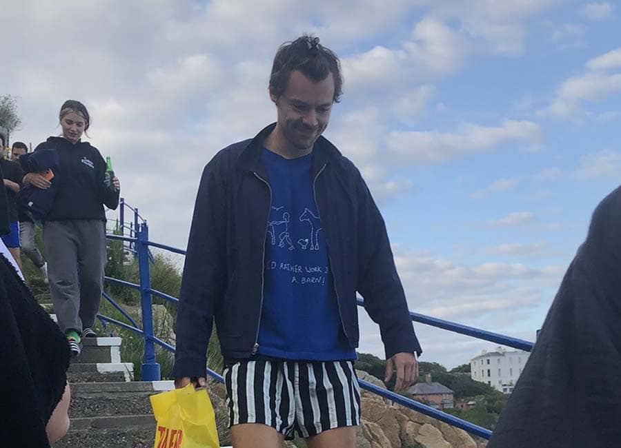 Harry Styles at the Vico Baths