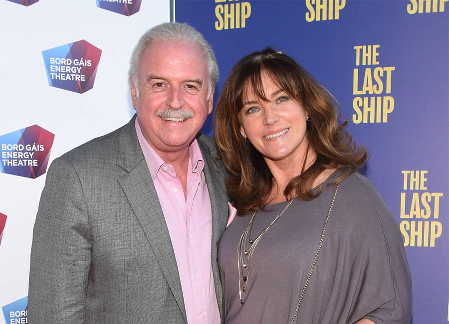 Marty Whelan pokes fun at himself in leather clad throwback