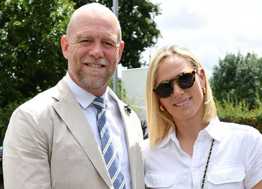 PICS: Mike and Zara Tindall dig out their tennis whites for day at Wimbledon