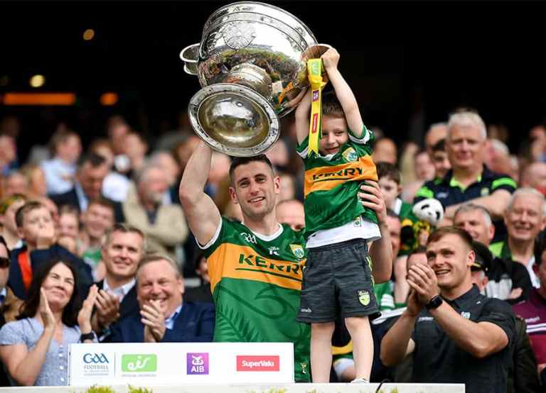 Pat Spillane in tears Kerry match