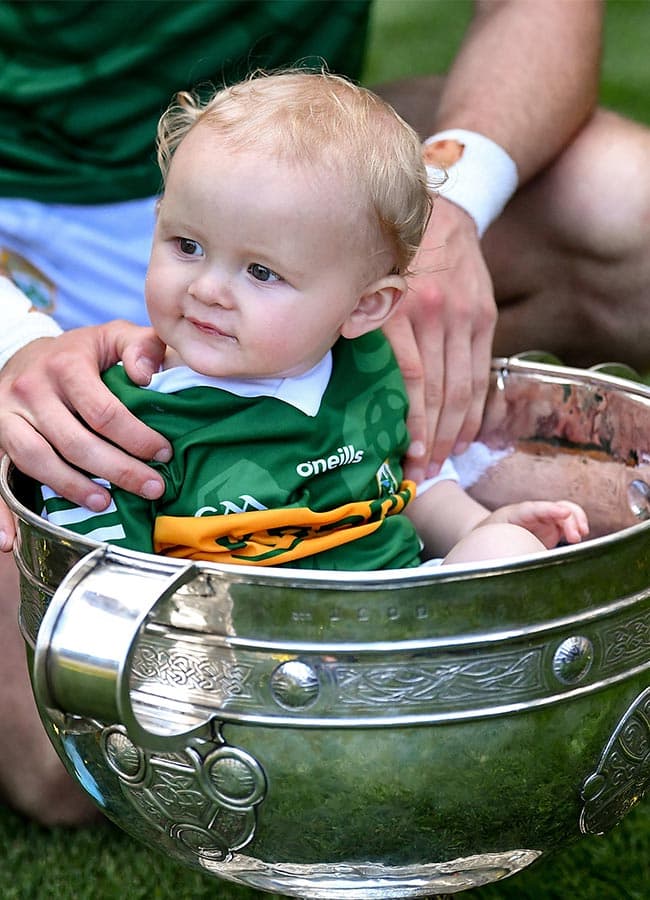 Pat Spillane in tears Kerry match