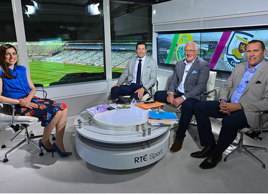 GAA Commentator Pat Spillane bursts into tears as Kerry claim their 38th All Ireland Football title as he retires