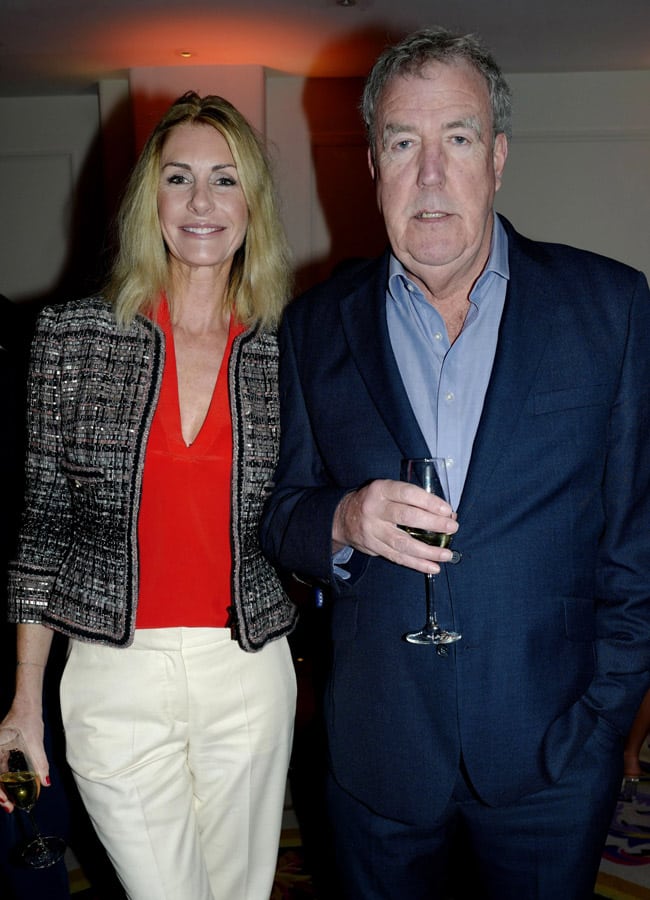 Lisa Hogan with Jeremy Clarkson Pic: Rex